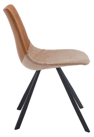 Safavieh Greer Dining Chair (Set of 2) , DCH3008 - Cognac