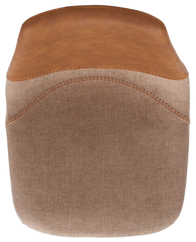 Safavieh Greer Dining Chair (Set of 2) , DCH3008 - Cognac