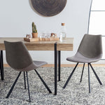 Safavieh Greer Dining Chair (Set of 2) , DCH3008 - Grey