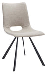 Safavieh Mika Dining Chair (Set of 2) , DCH3009 - Stone Grey
