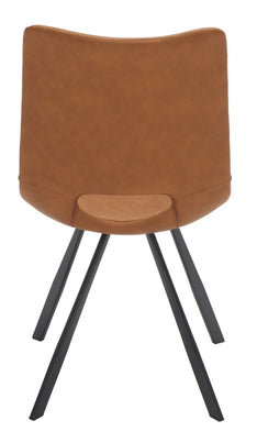 Safavieh Mika Dining Chair (Set of 2) , DCH3009 - Cigar Brown
