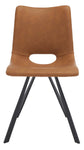Safavieh Mika Dining Chair (Set of 2) , DCH3009 - Cigar Brown