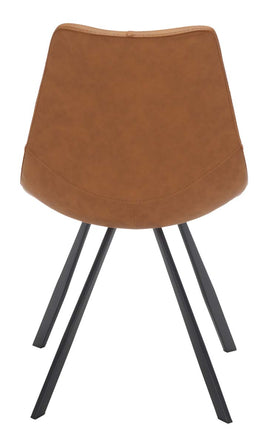 Safavieh Kayne Dining Chair (Set of 2) , DCH3010 - Cigar Brown