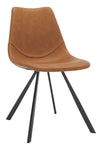 Safavieh Kayne Dining Chair (Set of 2) , DCH3010 - Cigar Brown