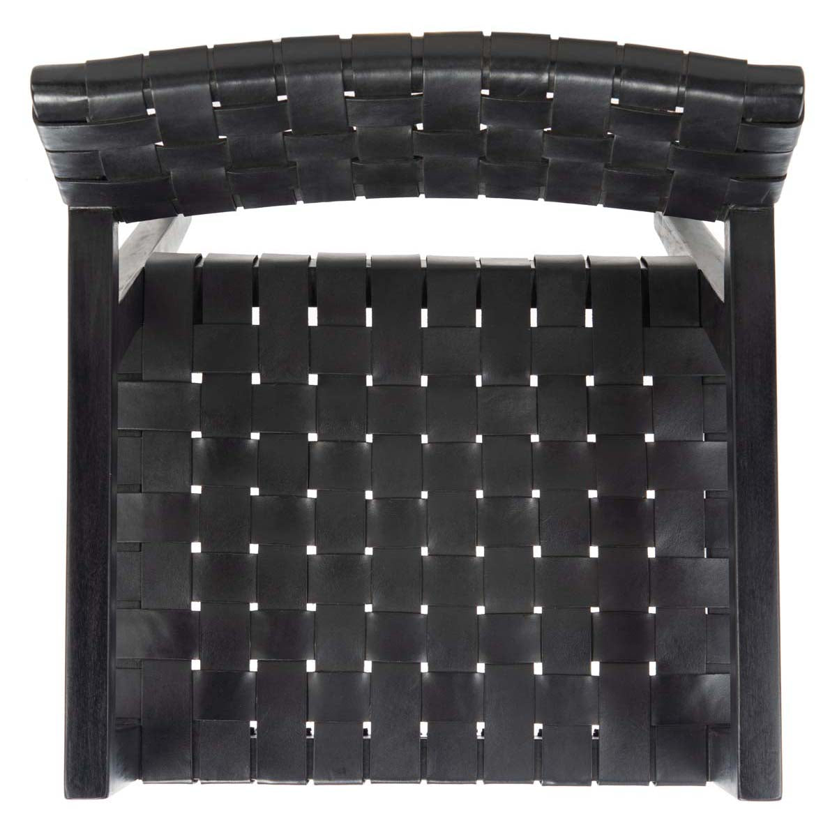 Safavieh Cire Leather Dining Chair , DCH4004 - Black