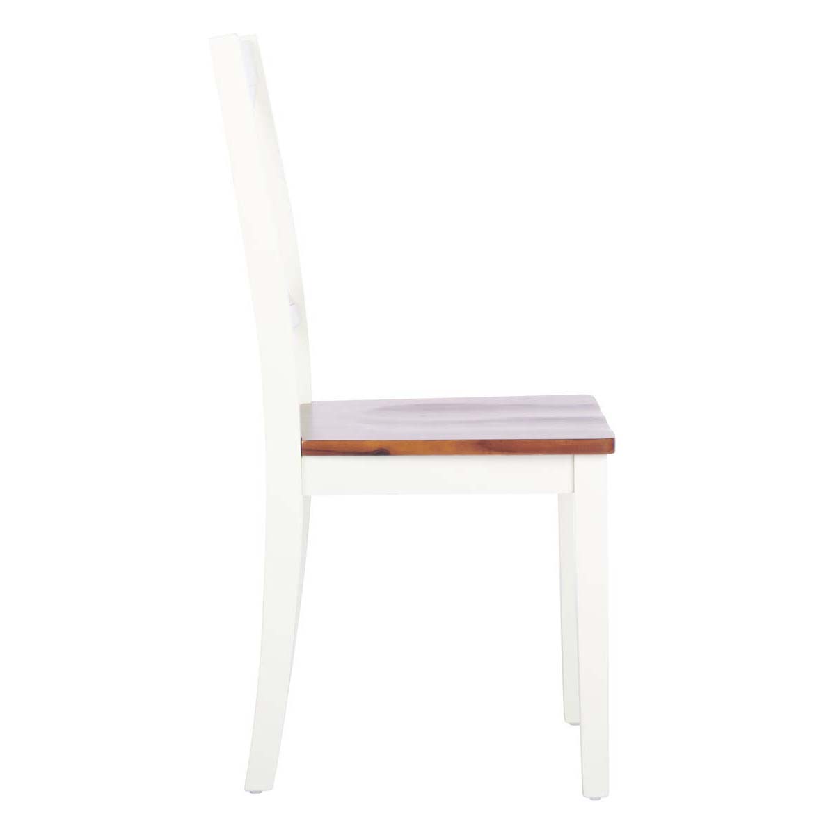 Safavieh Silio X Back Dining Chair, DCH9214 - White/Natural (Set of 2)