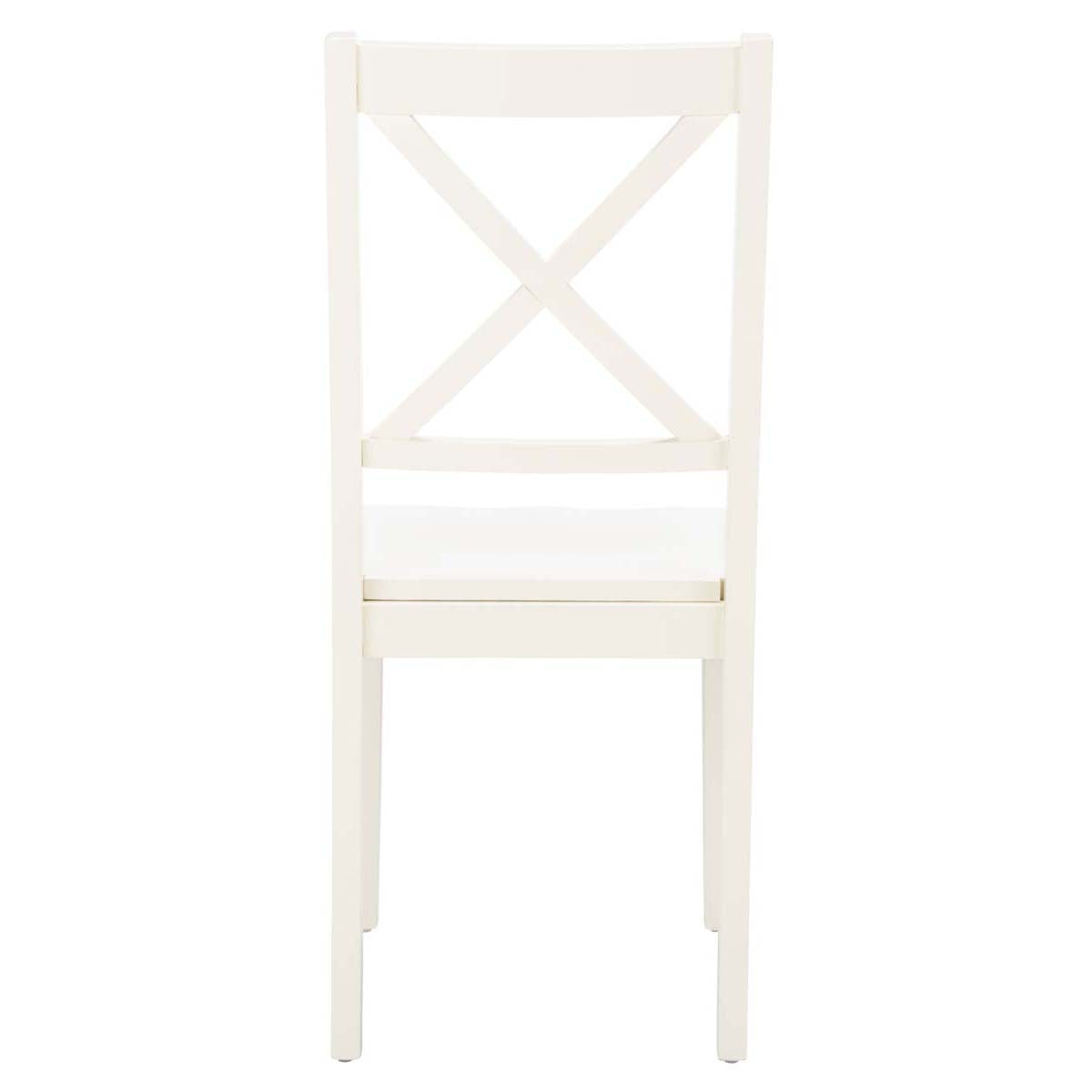 Safavieh Silio X Back Dining Chair, DCH9214 - White (Set of 2)