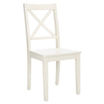 Safavieh Silio X Back Dining Chair, DCH9214 - White (Set of 2)