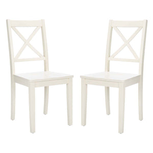 Safavieh Silio X Back Dining Chair(Set of 2), DCH9214