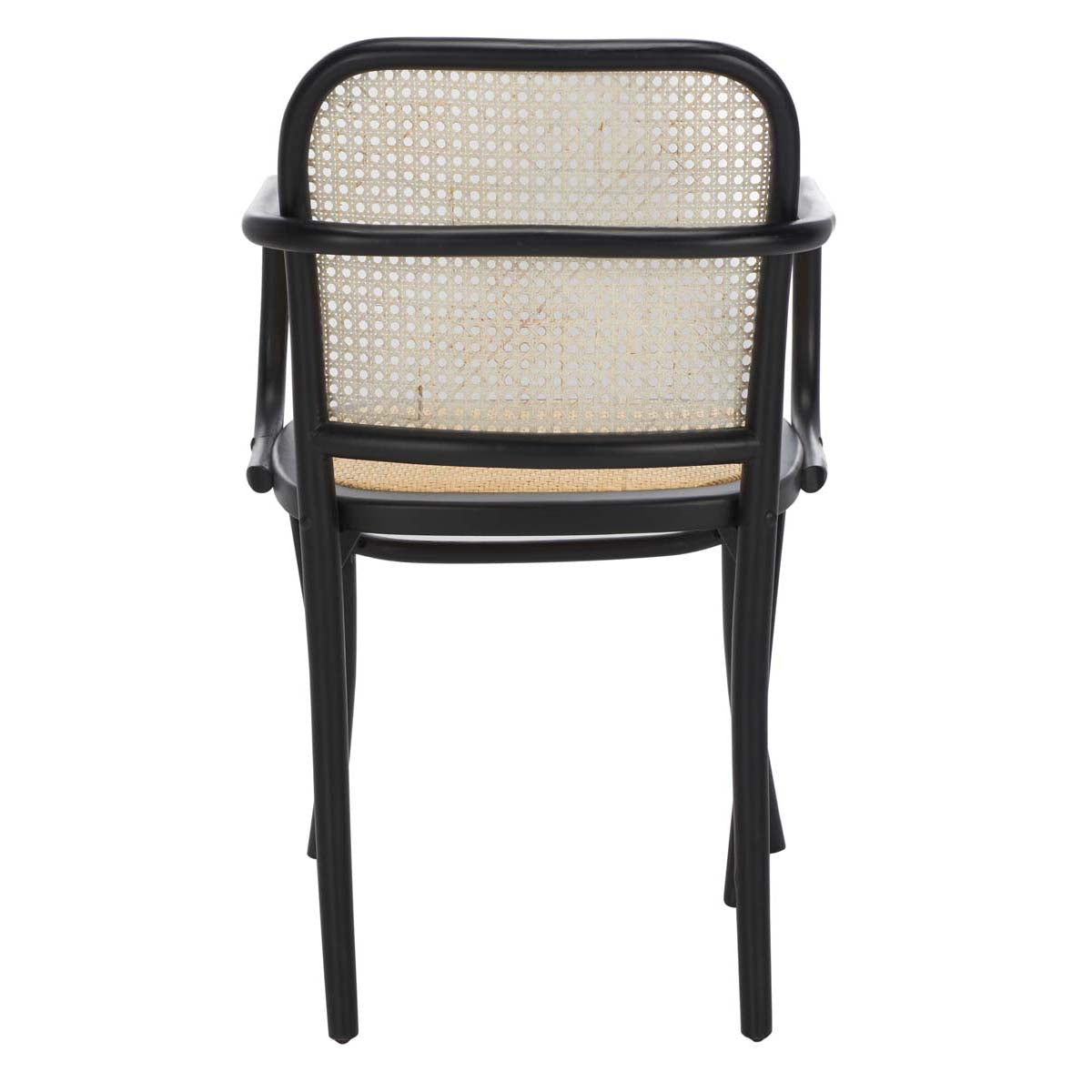 Safavieh Keiko Cane Dining Chair , DCH9503 - Black/Natural
