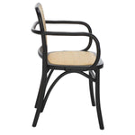 Safavieh Keiko Cane Dining Chair , DCH9503 - Black/Natural