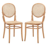 Safavieh Sonia Cane Dining Chair, DCH9504 - Natural (Set of 2)
