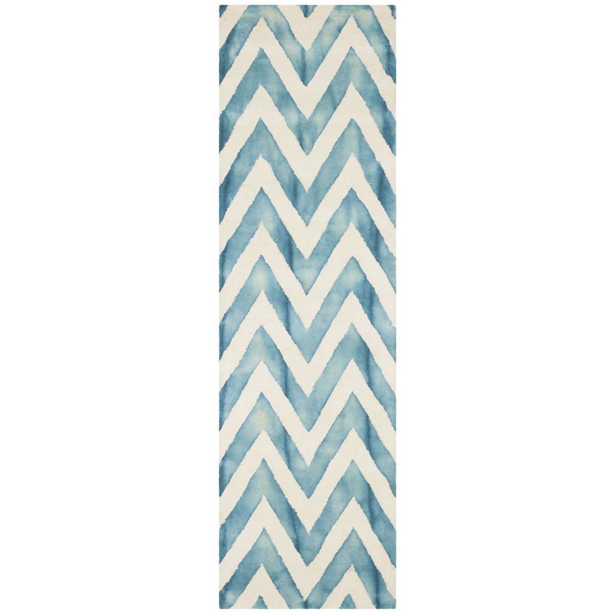 Safavieh Dip Dye 715 Rug, DDY715 - Ivory / Turquoise