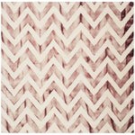 Safavieh Dip Dye 715 Rug, DDY715 - Ivory / Maroon
