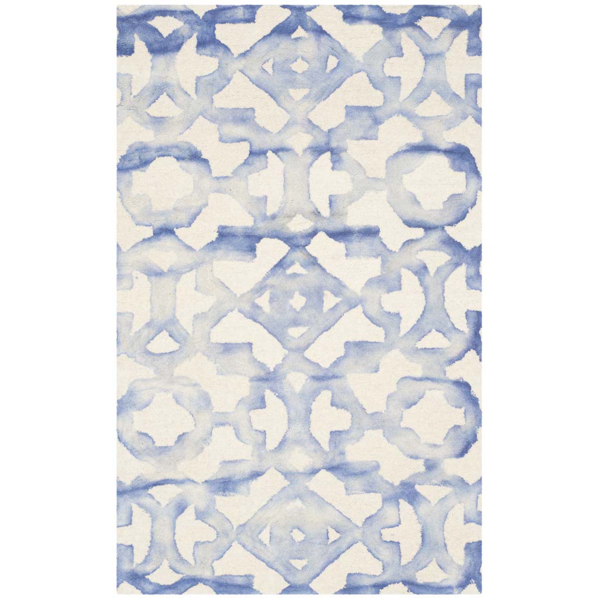 Safavieh Dip Dye 717 Rug, DDY717 - Ivory / Blue