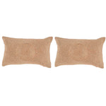 Safavieh Cleopatra Pillow, DEC250 - Old Gold (Set of 2)