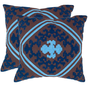 Safavieh Pete Pillow(Set of 2), DEC613