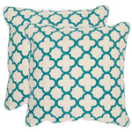 Safavieh Sandre Pillow, DEC903 - Teal (Set of 2)