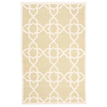 Safavieh Dhurries 548 Rug, DHU548 - Olive / Ivory