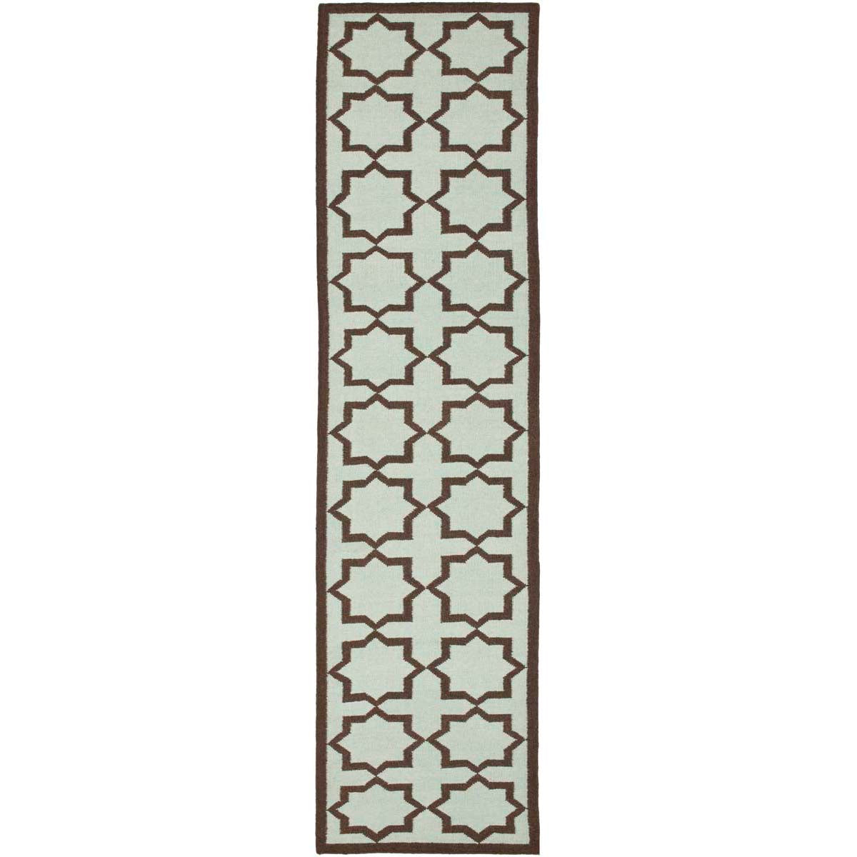 Safavieh Dhurries 549 Rug, DHU549 - Light Blue