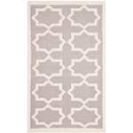 Safavieh Dhurries 549 Rug, DHU549 - Grey / Ivory