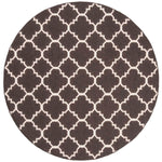 Safavieh Dhurries 554 Rug, DHU554 - Brown / Ivory