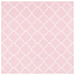 Safavieh Dhurries 554 Rug, DHU554 - Pink / Ivory