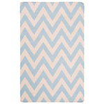 Safavieh Dhurries 557 Rug, DHU557 - Blue / Ivory