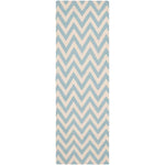 Safavieh Dhurries 557 Rug, DHU557 - Blue / Ivory