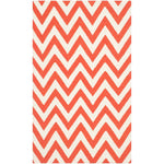 Safavieh Dhurries 557 Rug, DHU557 - Red / Ivory