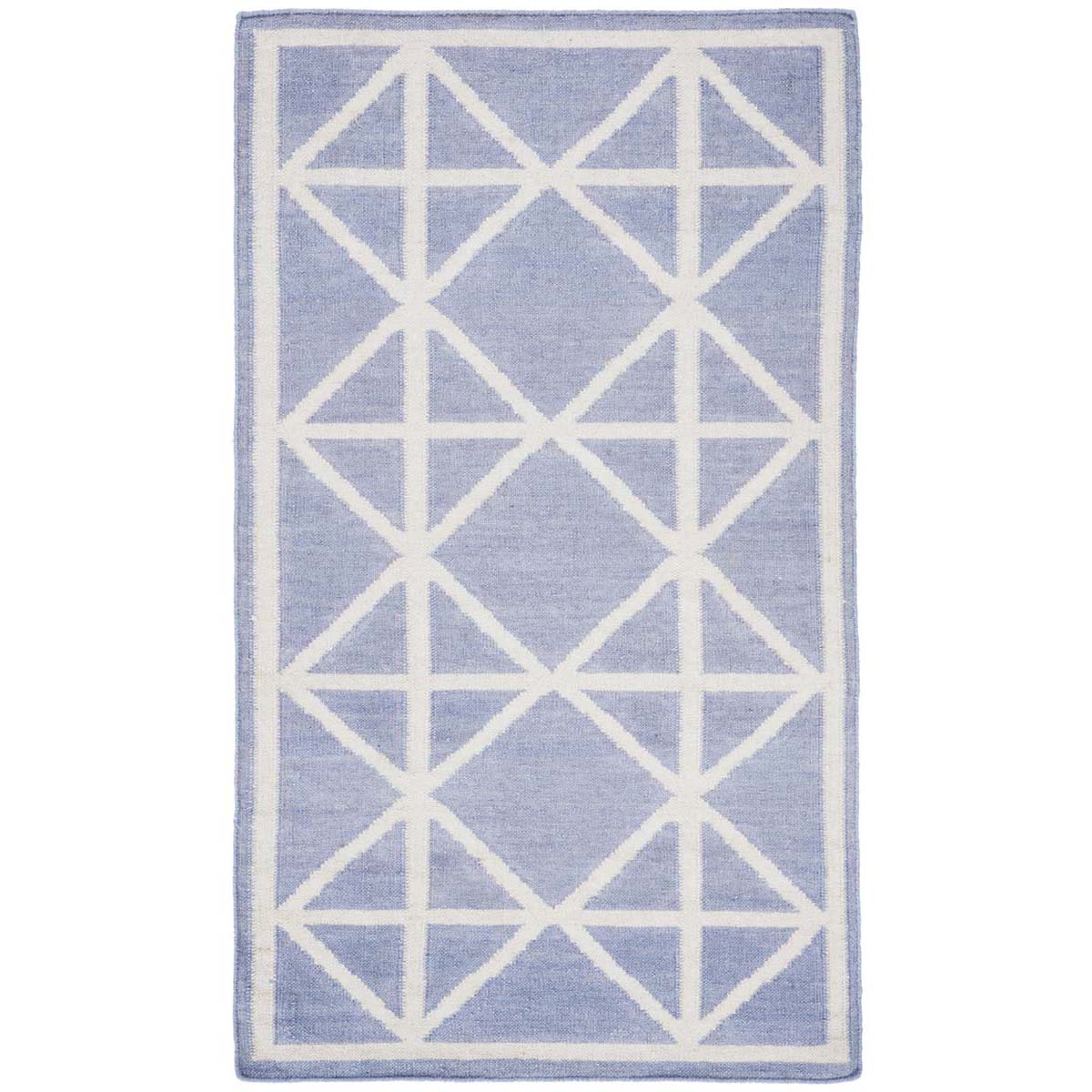 Safavieh Dhurries 558 Rug, DHU558 - Purple / Ivory