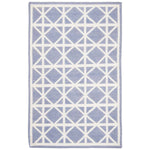 Safavieh Dhurries 558 Rug, DHU558 - Purple / Ivory