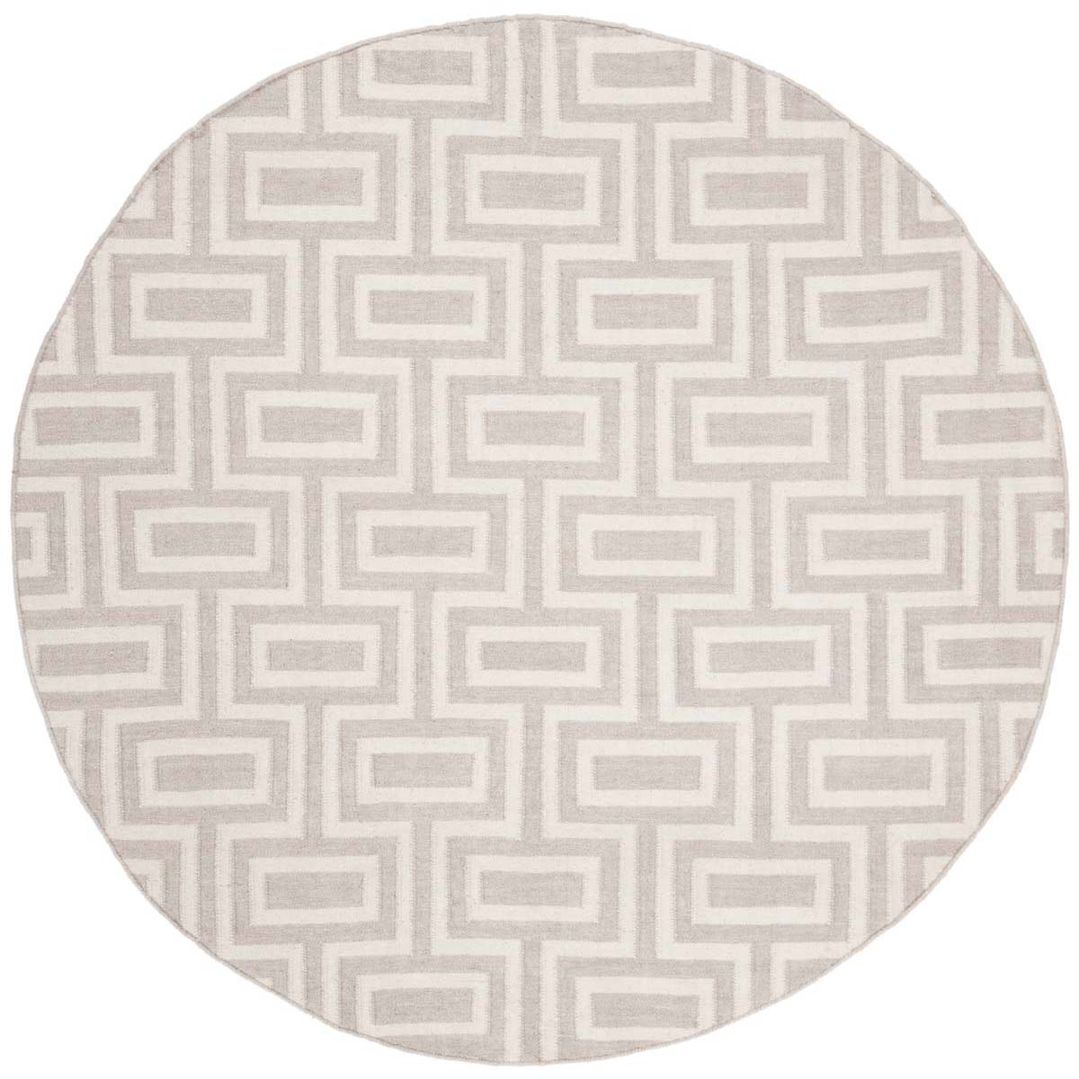 Safavieh Dhurries 562 Rug, DHU562 - Grey / Ivory