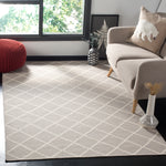 Safavieh Dhurries 565 Rug, DHU565 - Grey / Ivory