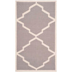 Safavieh Dhurries 567 Rug, DHU567 - Grey / Ivory