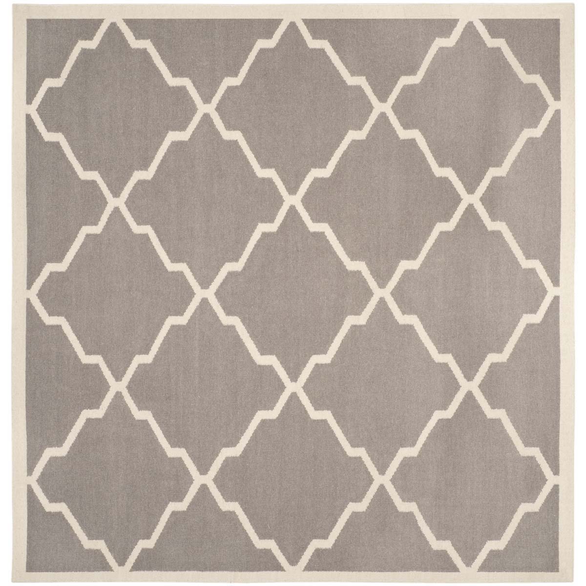 Safavieh Dhurries 567 Rug, DHU567 - Grey / Ivory
