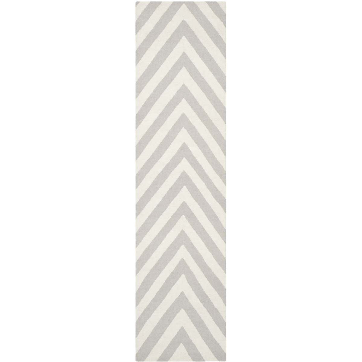 Safavieh Dhurries 568 Rug, DHU568 - Grey / Ivory