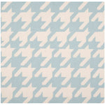 Safavieh Dhurries 570 Rug, DHU570 - Light Blue / Ivory