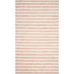 Safavieh Dhurries 575 Rug, DHU575 - Rust / Ivory