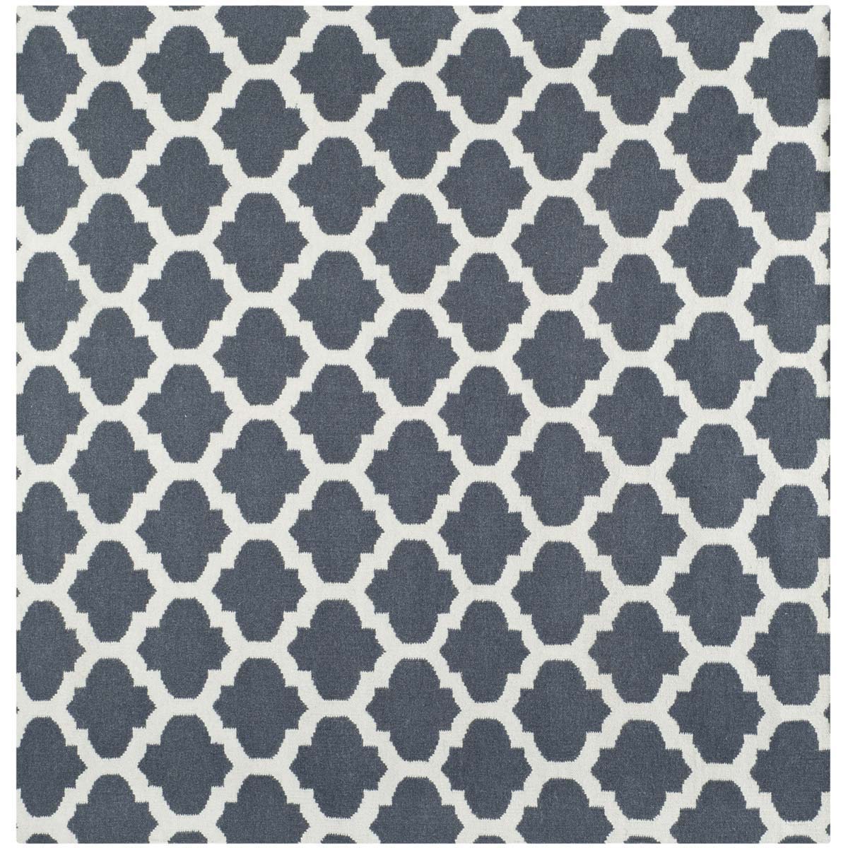 Safavieh Dhurries 623 Rug, DHU623 - Blue / Ivory