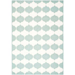 Safavieh Dhurries 624 Rug, DHU624 - Blue / Ivory