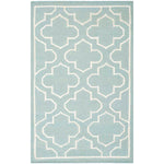Safavieh Dhurries 625 Rug, DHU625 - Blue / Ivory