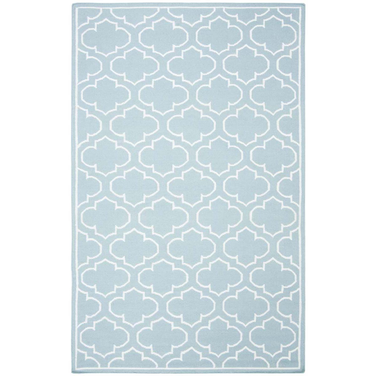 Safavieh Dhurries 625 Rug, DHU625 - Blue / Ivory