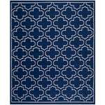 Safavieh Dhurries 625 Rug, DHU625 - Navy / Ivory