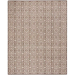 Safavieh Dhurries 626 Rug, DHU626 - Brown / Ivory