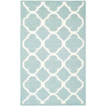 Safavieh Dhurries 627 Rug, DHU627 - Blue / Ivory