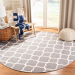 Safavieh Dhurries 627 Rug, DHU627 - Grey / Ivory