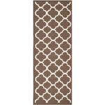 Safavieh Dhurries 627 Rug, DHU627 - Brown / Ivory