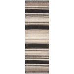 Safavieh Dhurries 628 Rug, DHU628 - Natural / Black