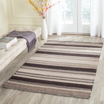 Safavieh Dhurries 628 Rug, DHU628 - Natural / Black